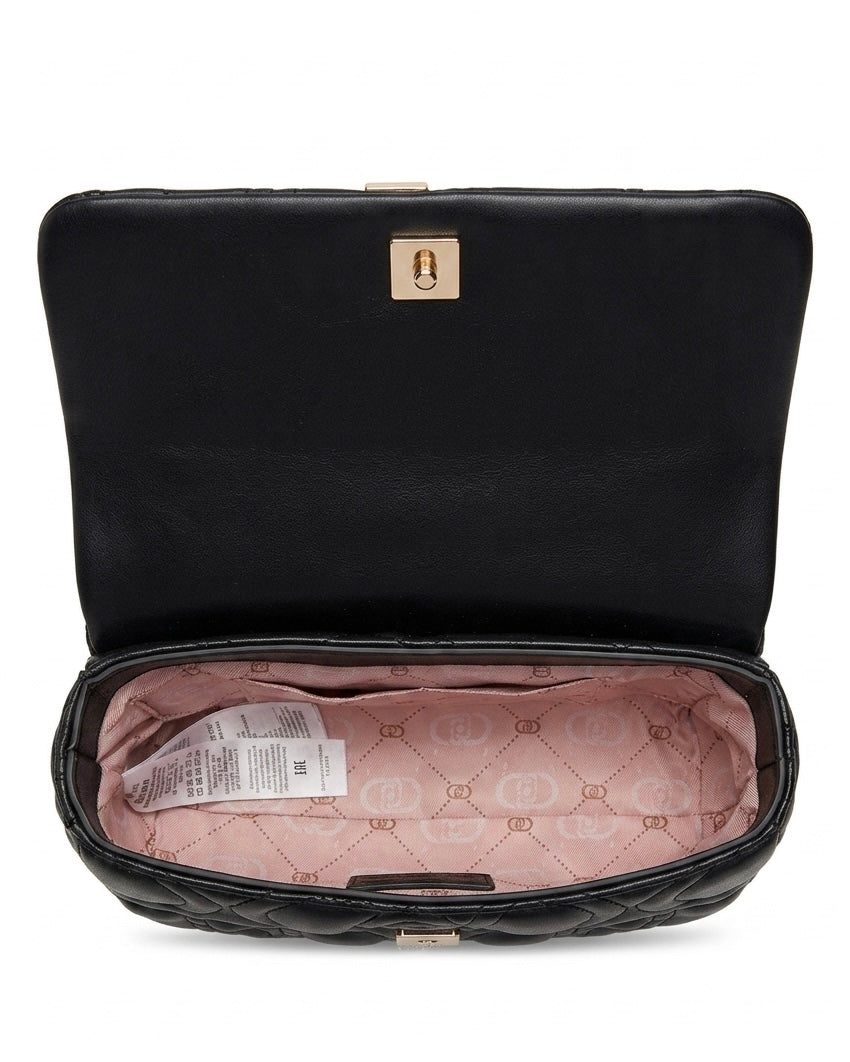 Borsa Liu Jo a Tracolla Trapuntate con Maxi Catena Gold