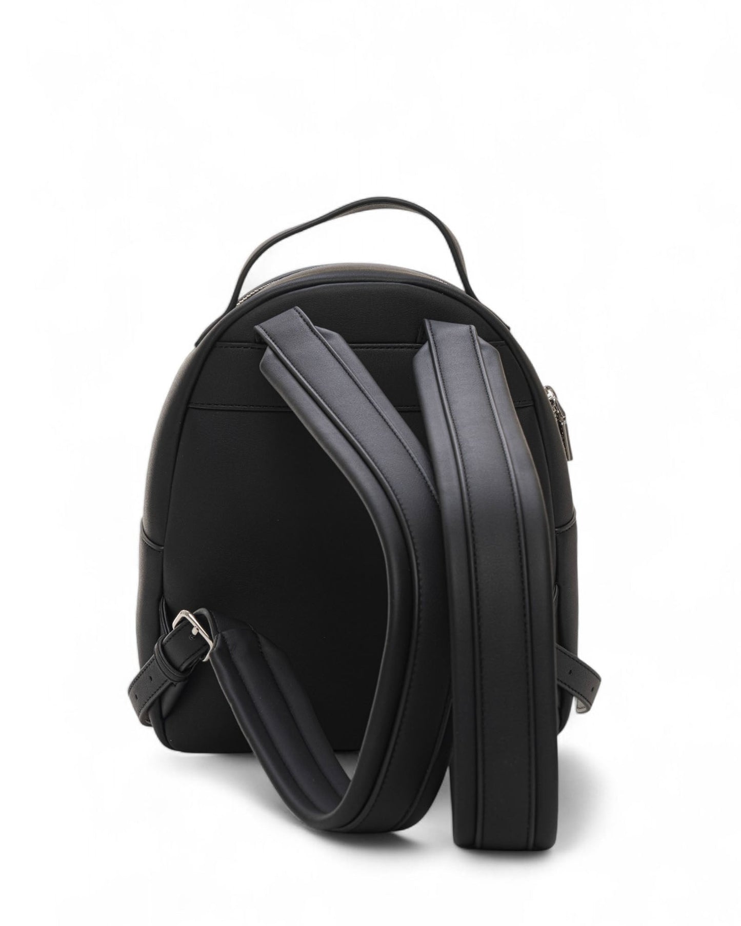 Zaino Love Moschino in Ecopelle con Logo Lettering – Nero